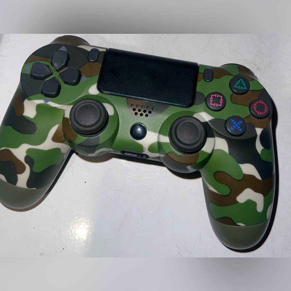 Camouflage Wireless Game Controller PS4